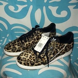 Adidas Original Continental 80 Leopard Sz 11M